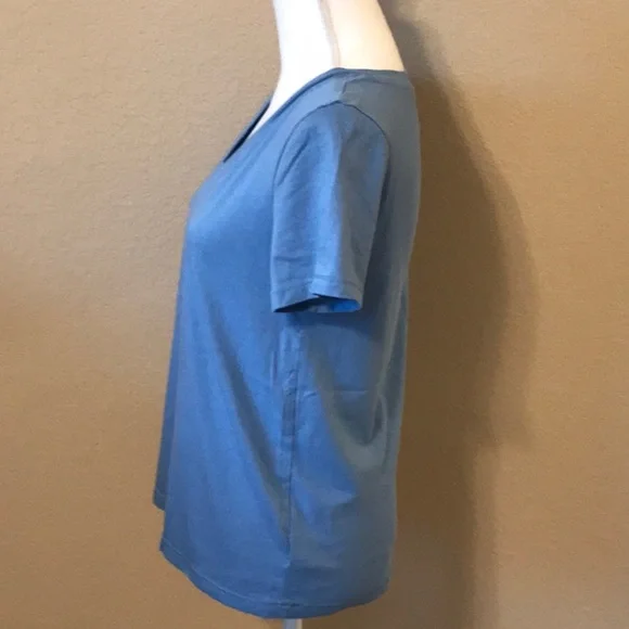 GAP Organic V-Neck Cotton T-Shirt - Picture 3 of 10